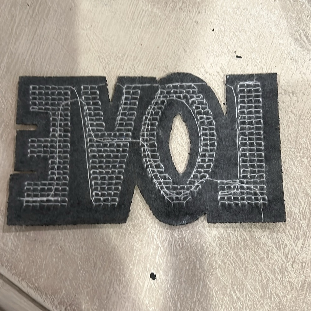 New Sequined Sew on patch - Picture 2 of 2